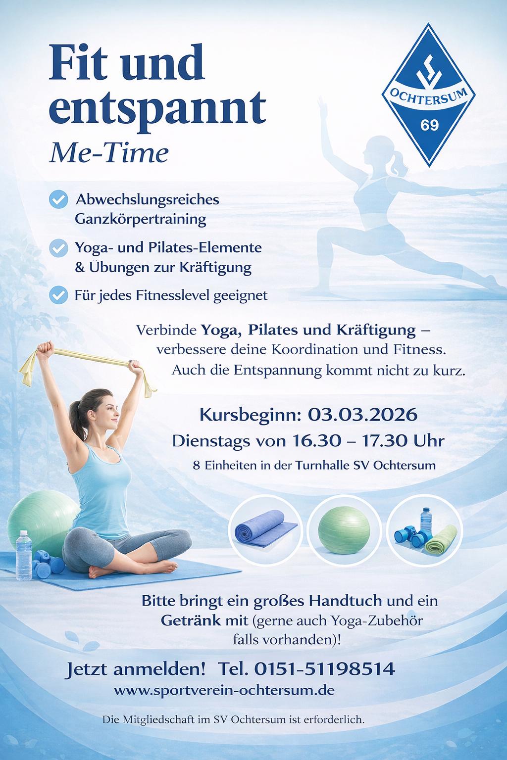 Fit und entspannt – Me-Time