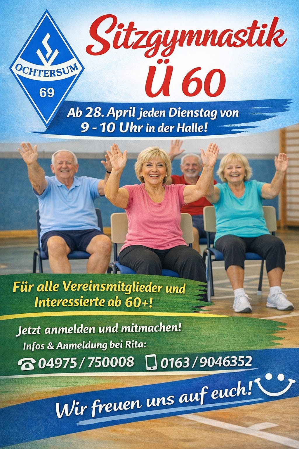 Sitzgymnastik beim SVO