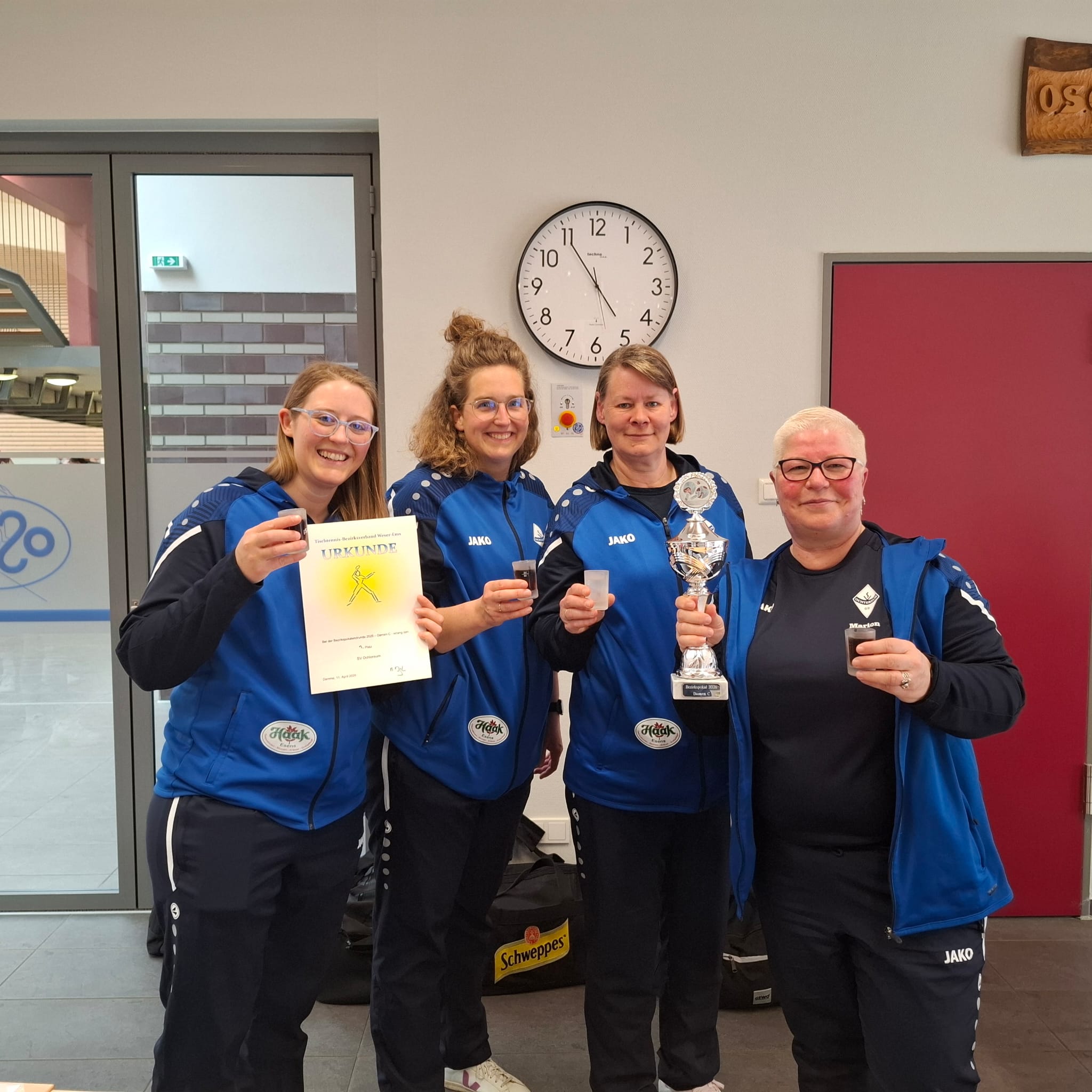 Bezirkspokalsieger der Damen C